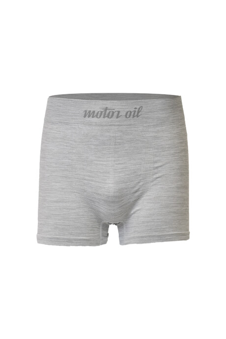 Boxer de microfibra melange Gris