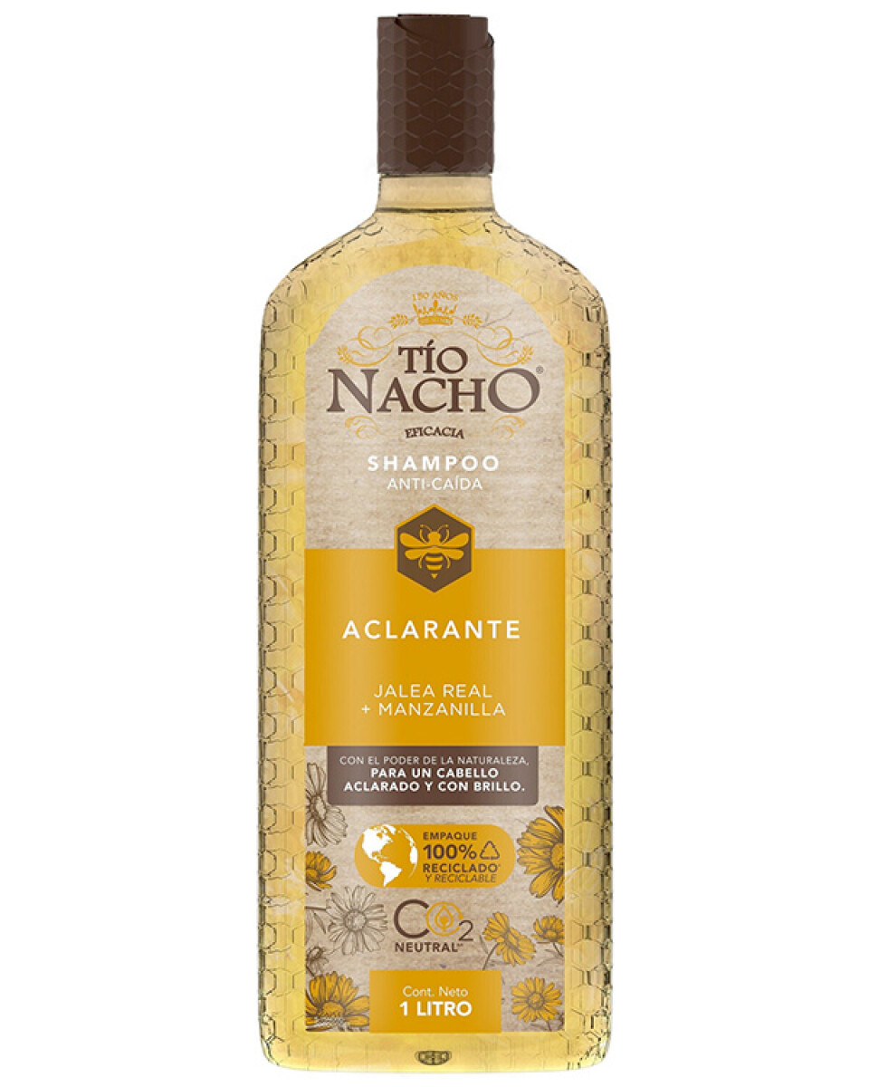 Shampoo Tío Nacho 1 Litro - Aclarante 