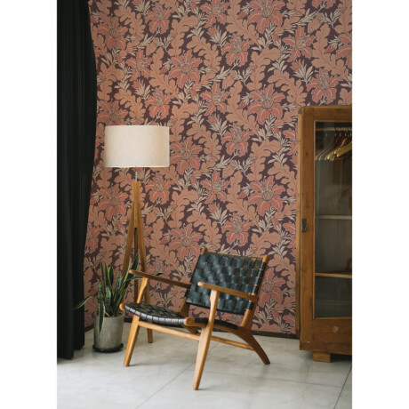 COLECCIÓN REVIVAL - BUTTERFIELD BURGUNDY FLORAL - N/A
