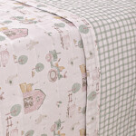 Cubrecamas Granja Rosa Verde Y Beige – 180×240 cm Cubrecamas Granja Rosa Verde Y Beige – 180×240 cm