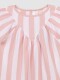 Camiseta De Rayas Rosa