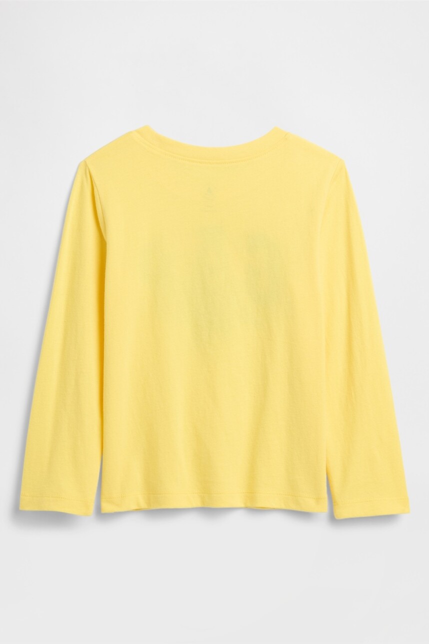 Remera Gràfico Toddler Niño Lemon Drop Yellow