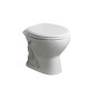 INODORO SIN MOCHILA ANDINA BLANCO BRILLO LOZA SANITARIA BAÑO 000