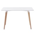 MESA DE COMEDOR RECTANGULAR EAMES - BLANCA MESA DE COMEDOR RECTANGULAR EAMES - BLANCA