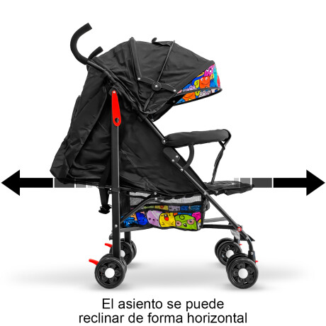 Coche Paragüita Bebé Expert Kids Resistente Cama Negro