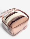Porta Cosméticos Set por 3 Set De Porta Cosméticos Combinado - Rosa Claro