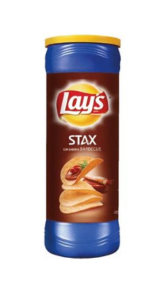 PAPAS LAY'S STAX BARBACOA TUBO GRANDE 156g 