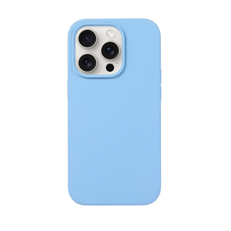 Estuche TPU Para IPhone 16 Pro Celeste Estuche TPU Para IPhone 16 Pro Celeste