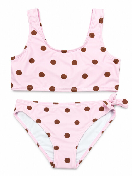 BIKINI POLKA 2 PIEZAS ROSADO