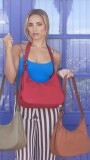 CARTERA GREESE ALMENDRA