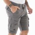 BERMUDA CARGO ANTURIO CON TAPA Gris