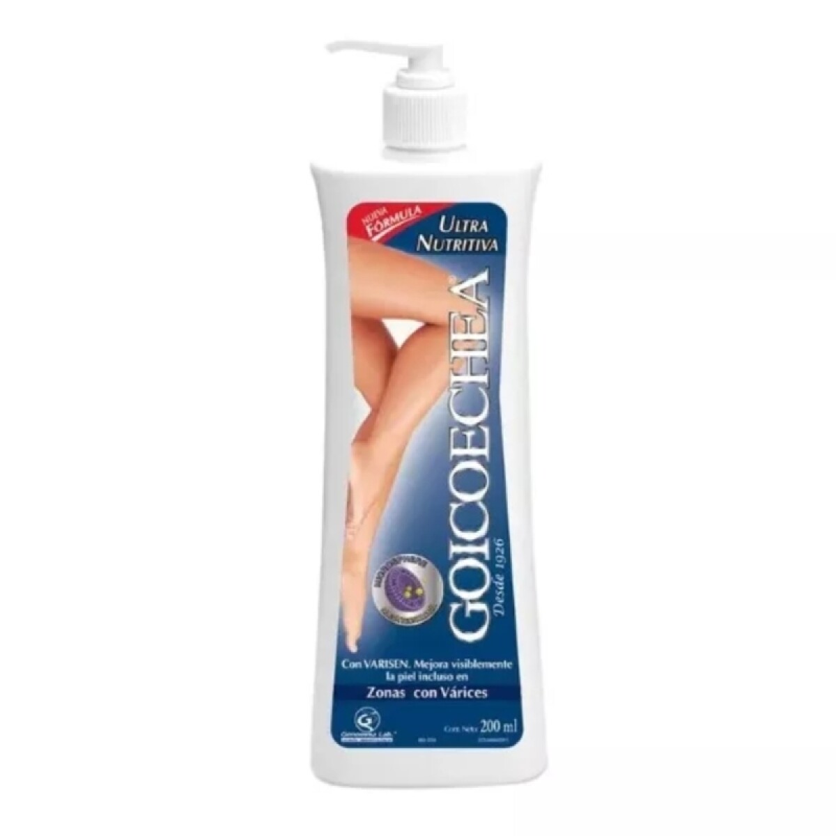 Goicoechea Crema Corporal Ultra Nutritiva 200 ml | Hidratación y Alivio para Piernas