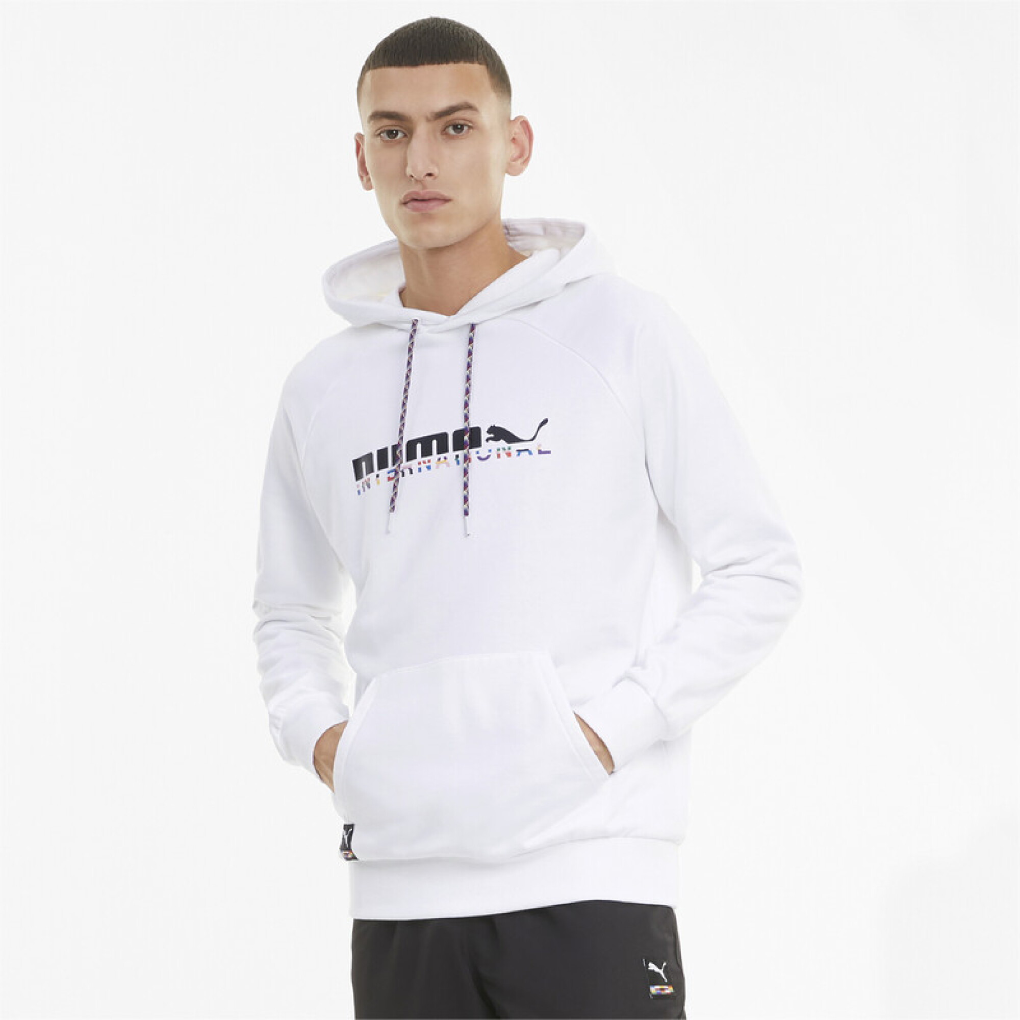 Puma Intl Gr.Hoodie 53132902 Blanco Puma