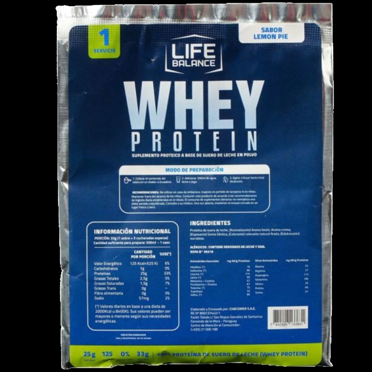 Proteina Life Balance 33G Lemon Pie SUP-052602 