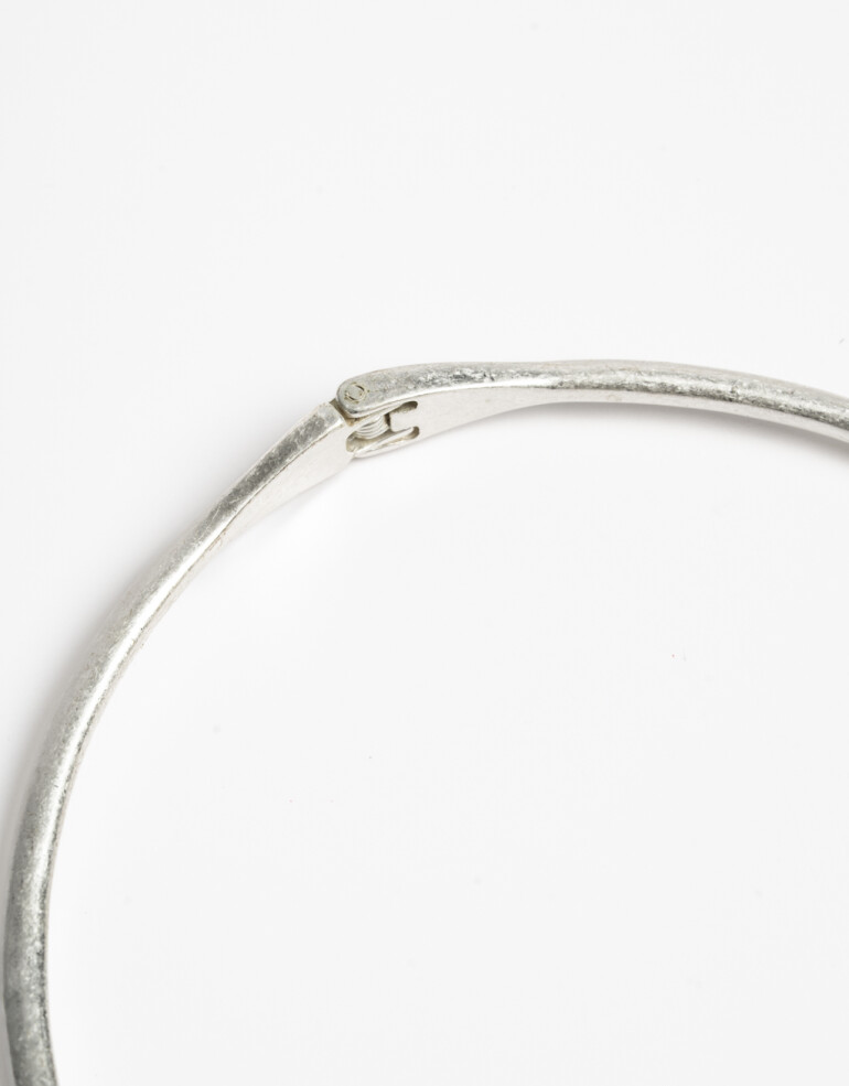 Collares Cortos Strass Collar Corto Rígido Estrella De Mar - Blanco Crema