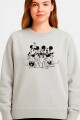 BUZO DISNEY MICKEY MOUSE Gris