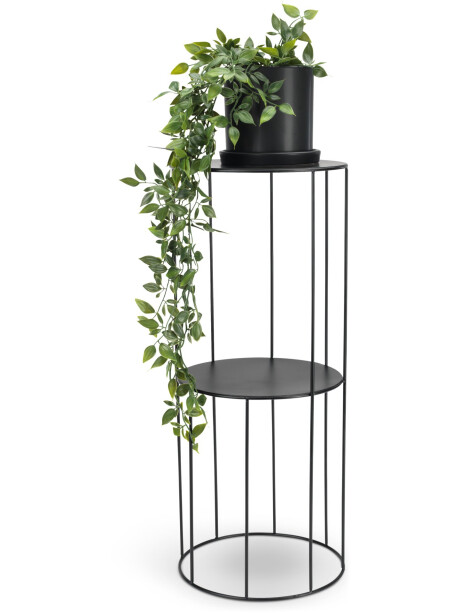 Soporte PELLE Ø25xA60cm negro Soporte PELLE Ø25xA60cm negro