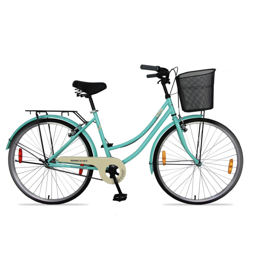 Bicicleta Baccio Siena Rodado 26 con Canasto Bicicleta Baccio Siena Rodado 26 con Canasto