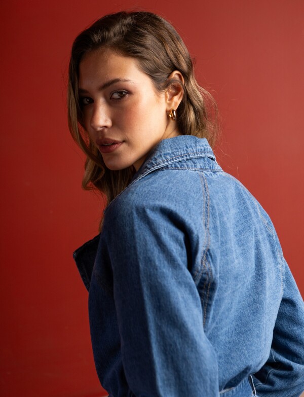Chaqueta Jean Larga JEAN