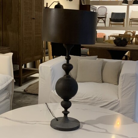 Lámpara De Hierro Negra Lámpara De Hierro Negra