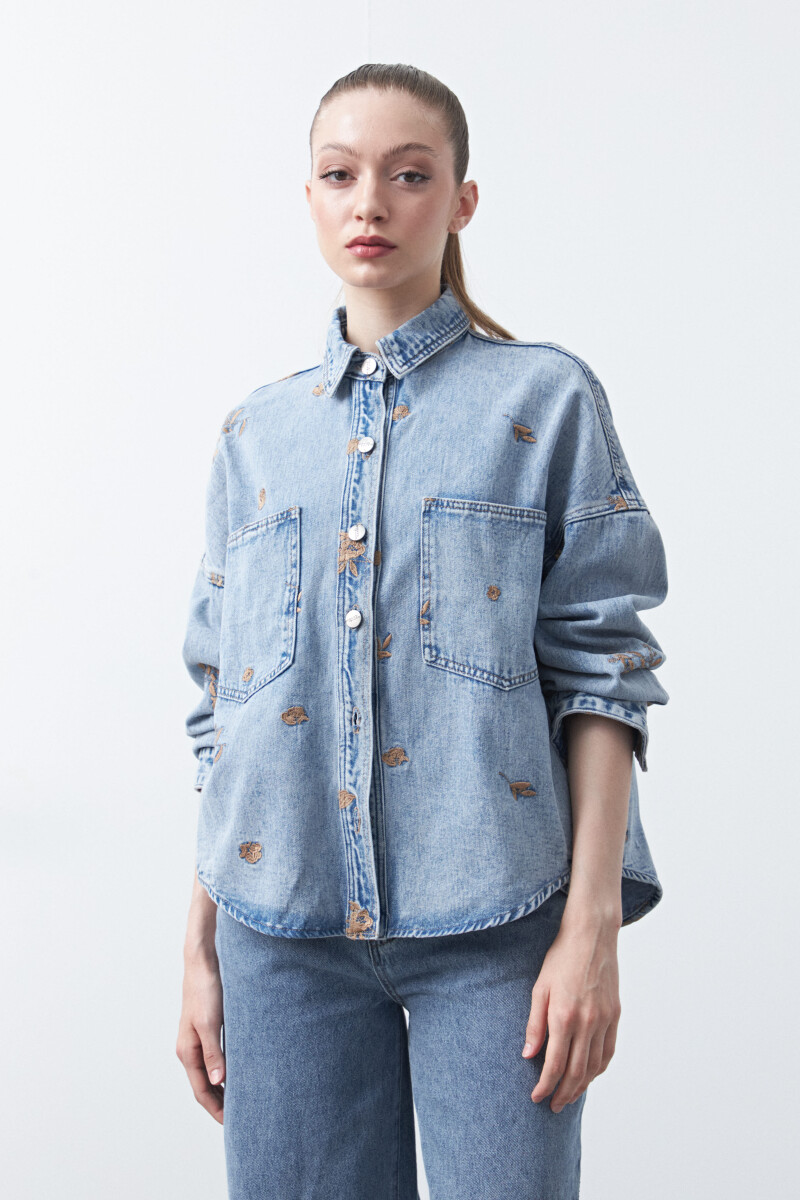 SOBRECAMISA ALONDRA - Azul 