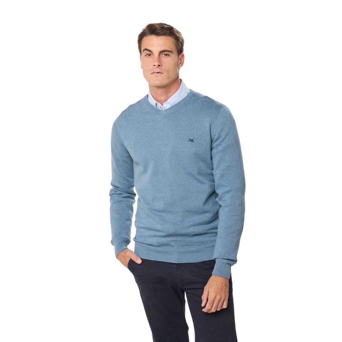 BUZO XS-XXXL - CELESTE 