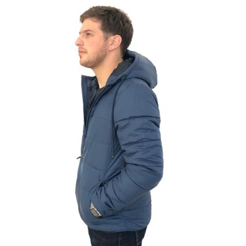 Campera Umbro Padded Hombre - UW2243H0 Azul