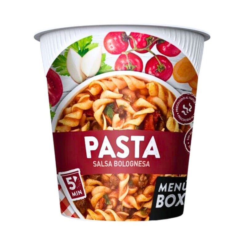 Pasta bolognesa Menú Box - 64 g Pasta bolognesa Menú Box - 64 g