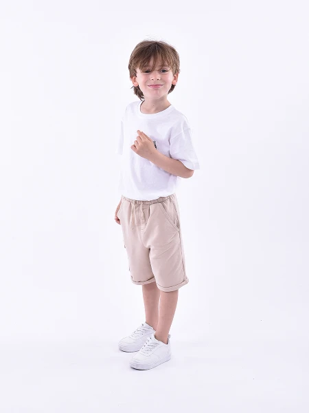 SHORT PATRICIO BEIGE