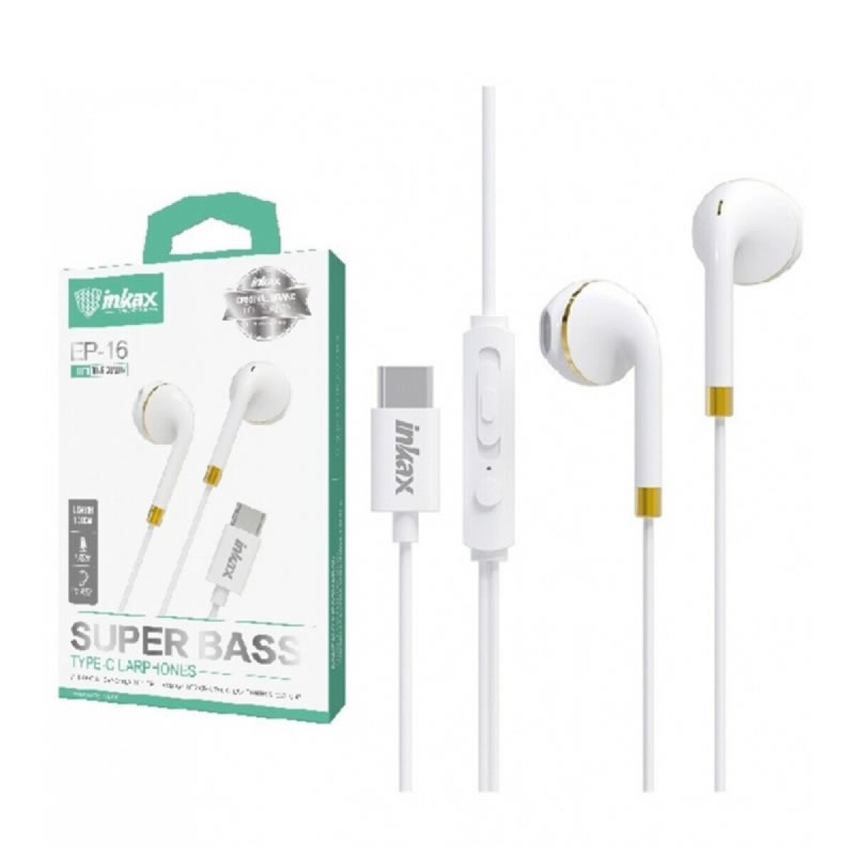 Auriculares USAMS US-SJ453 manos libre compatibles con iPhone 