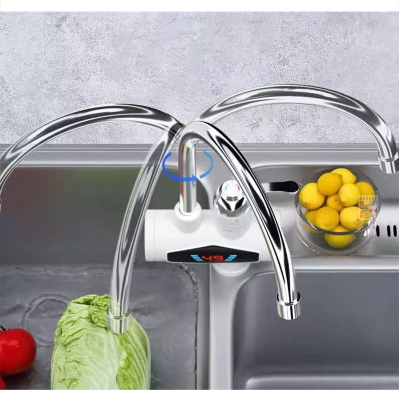 Calentador de agua instantáneo baño y cocina BLANCO