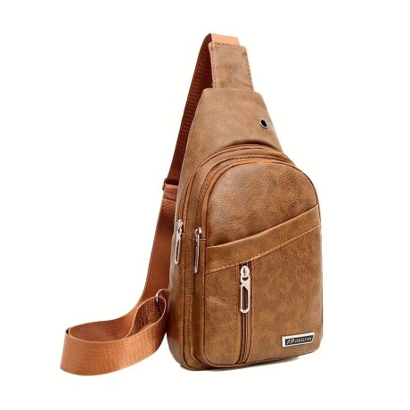 Riñonera Tipo Mochila Cuerina Cruzada 001