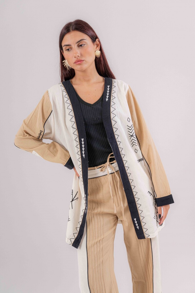 Kimono Mulan - BLANCO 