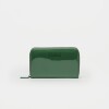 Billetera New Glam En Efecto Cuero Charol Verde