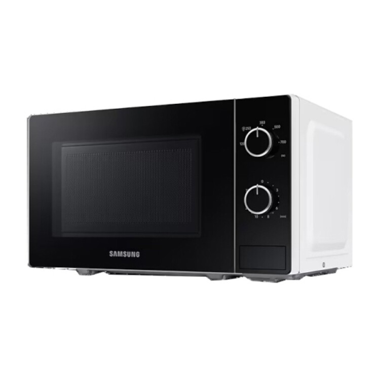 Microondas Samsung 20 L Puerta de Cristal MS20A3010 White