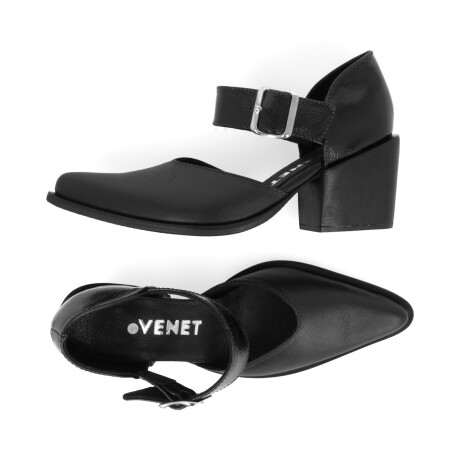 ZAPATO VENET - CUERO MARY NEGRO