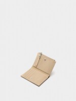 Cartera Con Textura Suave beige