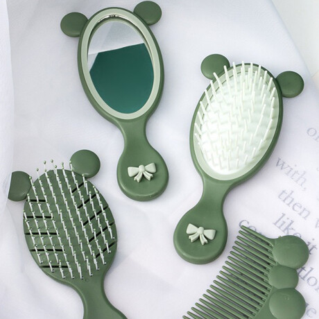 Set De Peine Para Infantil Verde