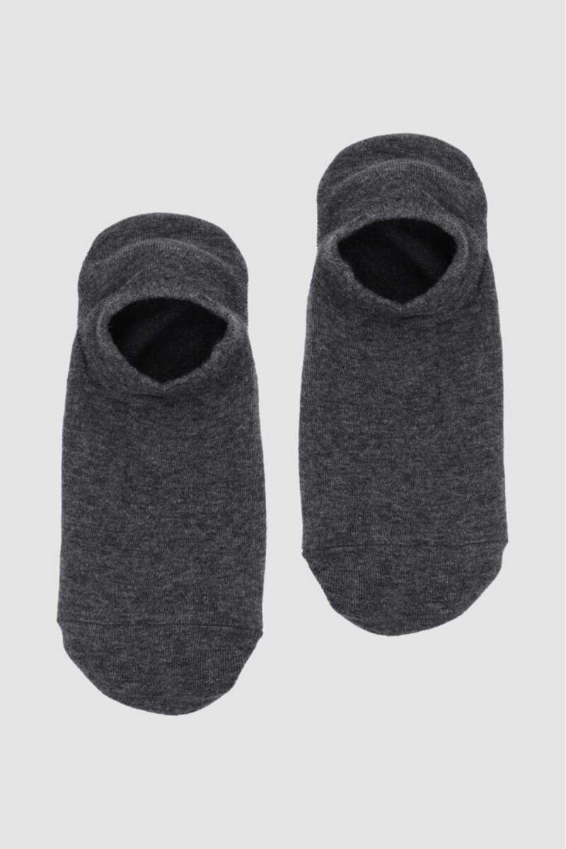 Medias invisibles - Gris melange 