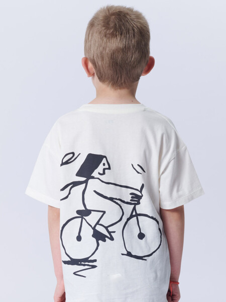 Remera estampada Comic Blanca