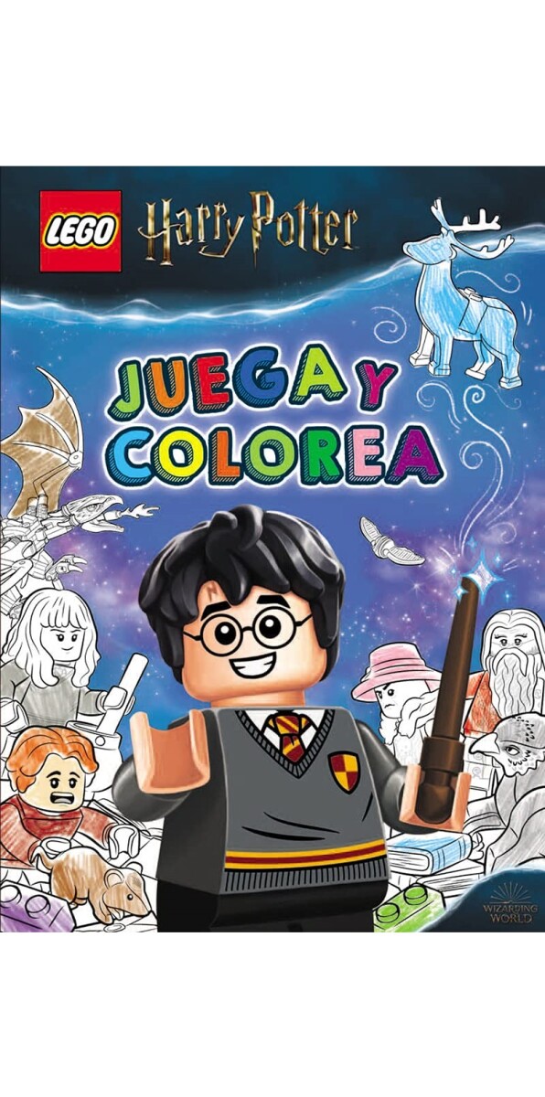 HARRY POTTER LEGO: JUEGA Y COLOREA 