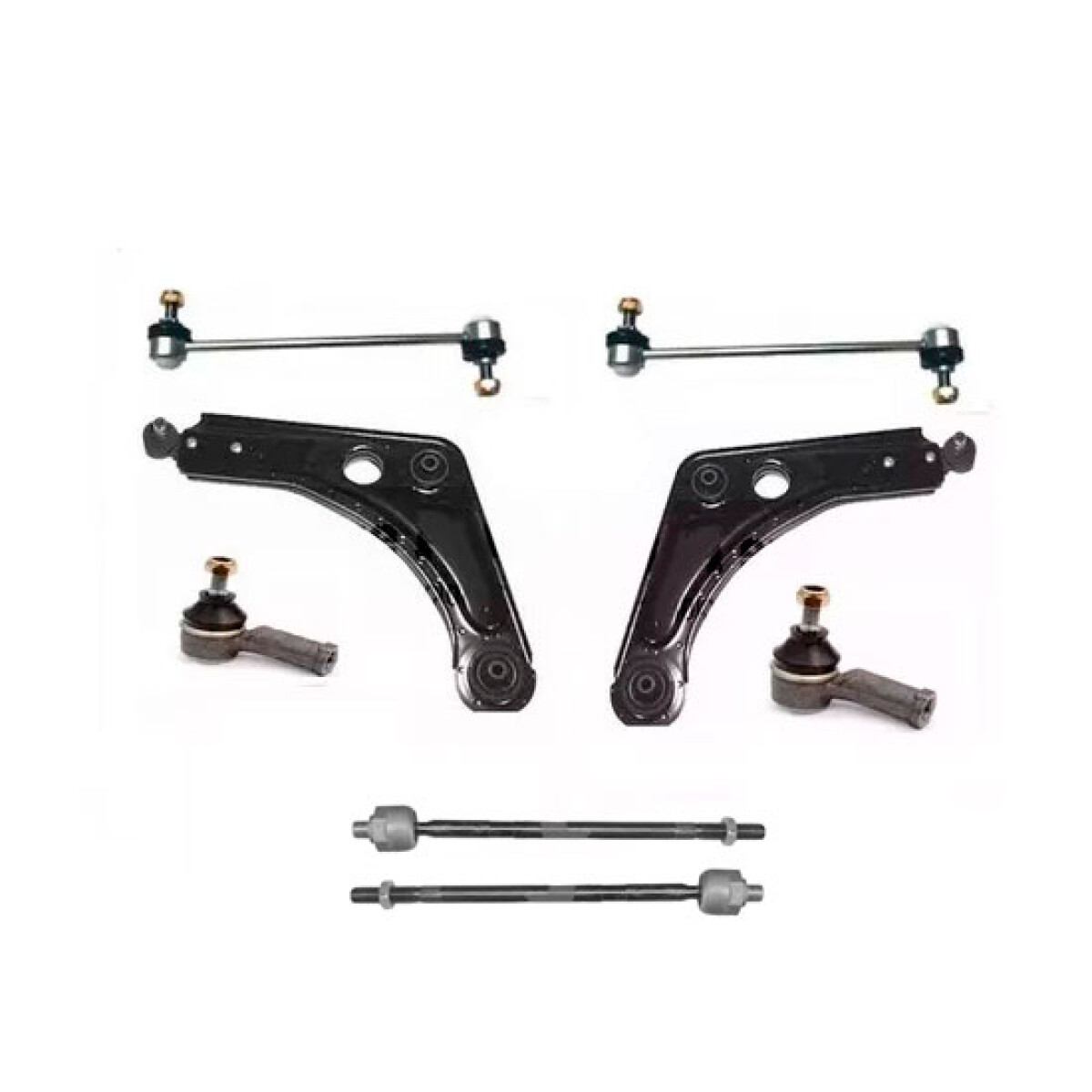SUSPENSION VARIOS COMBO KIT TREN DELANTERO FORD ESCORT 93 AL 2001 HIDR 