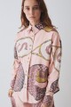 CAMISA SPORTS PRINT Macros Rosa