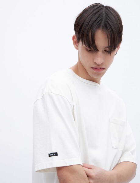 Remera Truman Off white