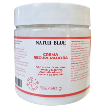 Crema Recuperadora Natur Blue 490g Crema Recuperadora Natur Blue 490g