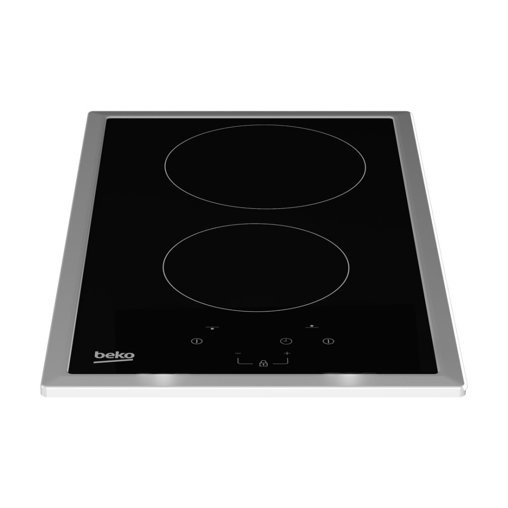 Anafe vitrocerámico 30cm 2 zonas Beko HDMC 32400 TX Anafe vitrocerámico 30cm 2 zonas Beko HDMC 32400 TX