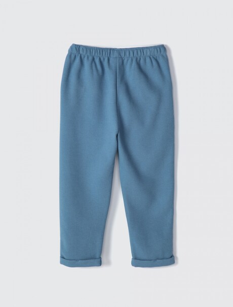 PANTALÓN INFANTIL EN TELA ACANALADA PANTALON MASC