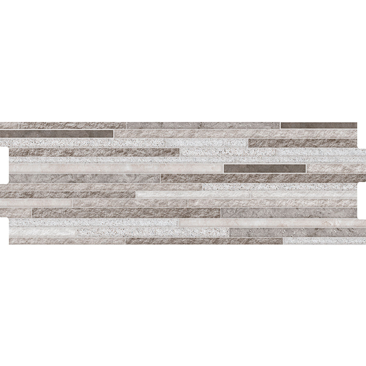 Ceramica Tipo Piedra En Gamas De Gris 31X54 