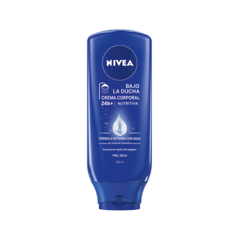 NIVEA BAJO DUCHA 250 ML - crema corporal nutritiva NIVEA BAJO DUCHA 250 ML - crema corporal nutritiva
