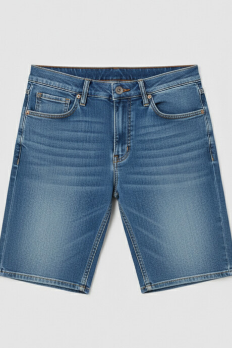 SHIVA BERMUDA 5B DENIM Celeste